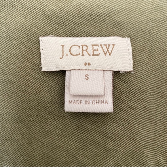 J. Crew Army Green Military Jacket - Picture 5 of 6